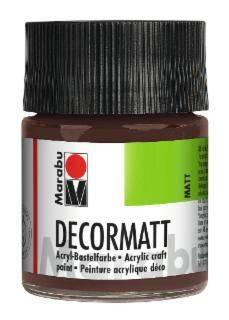 Decormatt Acryl, Mittelbraun 040, 50 ml