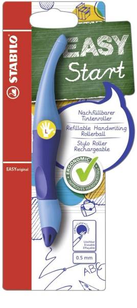 EASYoriginal ergonomischer Tintenroller, dunkelblau hellblau