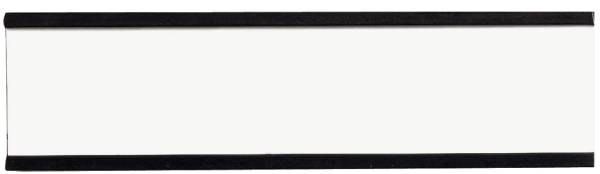 Magnetschild mit C Profil 60 x 15 mm, 10 Stück, braun