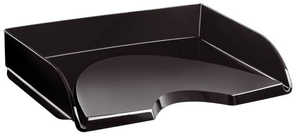 Briefkorb quer Pro A4 C4, schwarz