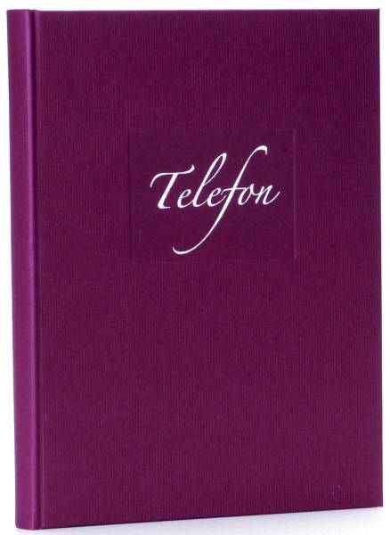 GOLDBUCH Telefonspiralbuch Seda brombee 62048 17x23cm