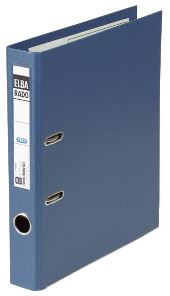 Ordner rado plast PVC PVC A4, 50 mm, blau