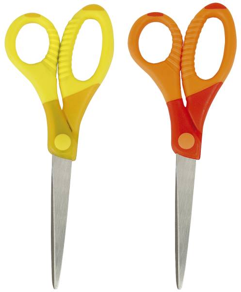 WEDO Bastelschere Gripy sortiert 77 367 im Displ 17,5 cm