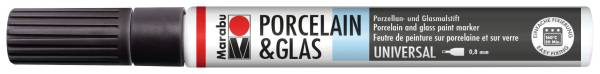 MARABU Porzellanmalstift 1mm schwarz 0123 11 073 Kontur
