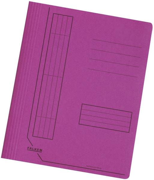 Schnellhefter A4, kfm und Amtsheftung, Manilakarton, pink