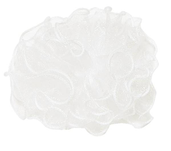 WIEDEMANN Kerzenmanschette Organza weiss 56400604