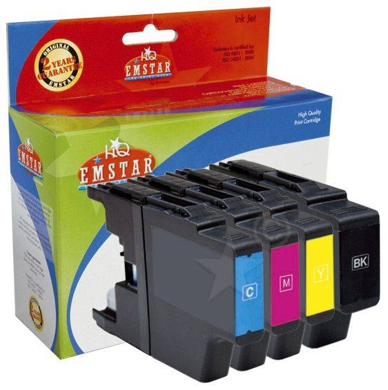 EMSTAR Inkjetpatrone 4ST B67 Multipack
