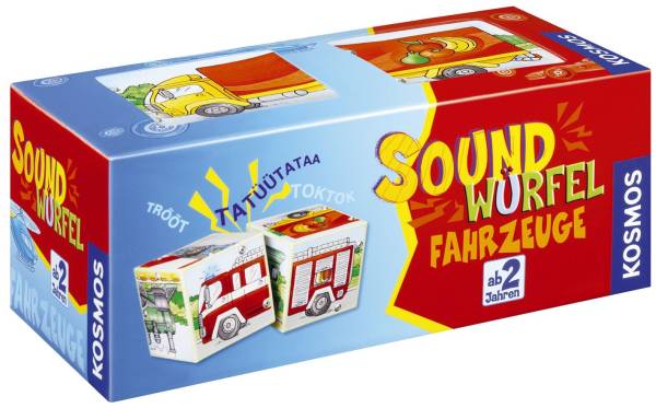 KOSMOS Soundwürfel Fahrzeuge 697372