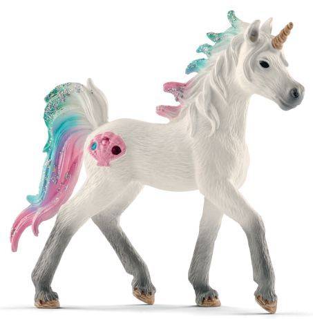 SCHLEICH Spielzeugfigur Meereseinhorn Fohlen 70572