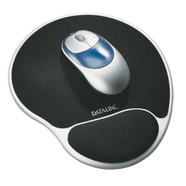 Mousepad silber schwarz