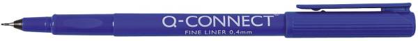 Q-CONNECT Feinliner 0,4mm blau KF25008