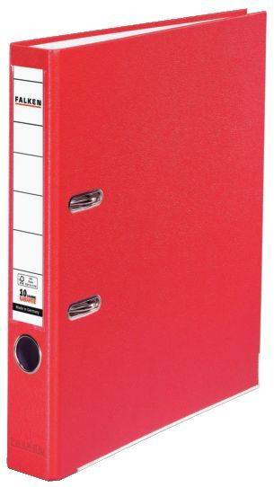 FALKEN Ordner S50 5cm rot 9984162 PP-Color
