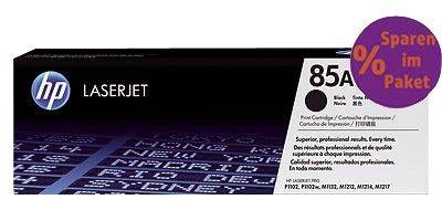 HP Lasertoner Nr.85A 2ST schwarz CE285AD