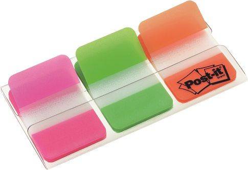 POST-IT Index Strong 25,4x38mm sort 686-PGO