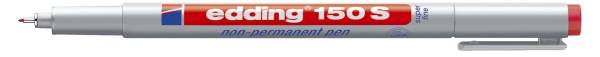 EDDING Folienstift 150S rot 150 002 non permanent