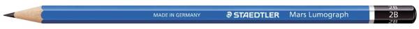 Bleistift Mars Lumograph 2B, blau®