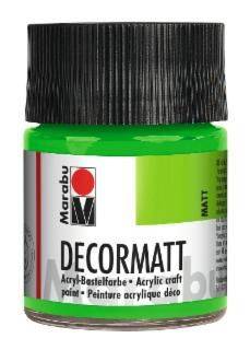 Decormatt Acryl, Gelbgrün 066, 50 ml