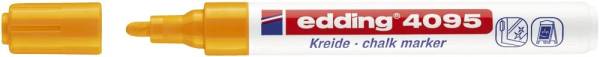 EDDING Windowmarker 4095 2-3mm neonorange 4-4095066 Kreidemarker Rundspitze