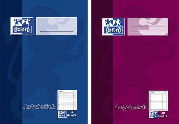OXFORD Aufgabenheft A5 48Bl 100057951
