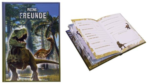 GOLDBUCH Freundebuch A5 3D T-Rex 43078