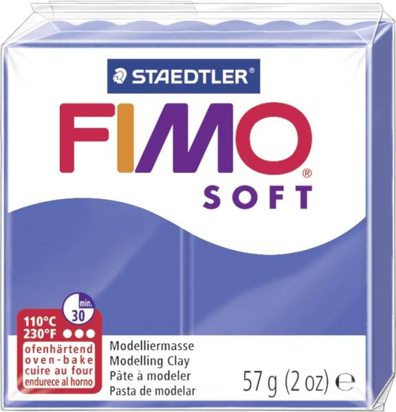 Modelliermasse soft 56 g, brillant blau®