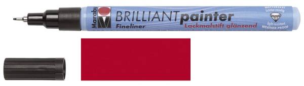 MARABU Brilliantpainter 0.8mm kirsche 01210 008 125