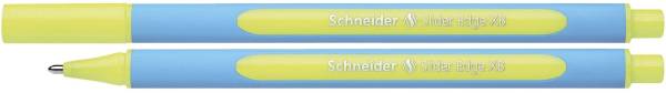 Kugelschreiber Slider Edge Kappenmodell, XB, gelb