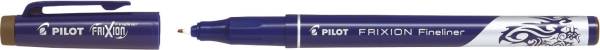 Fineliner FriXion 0,45 mm, braun, radierbar