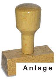 Vorgangsstempel Anlage