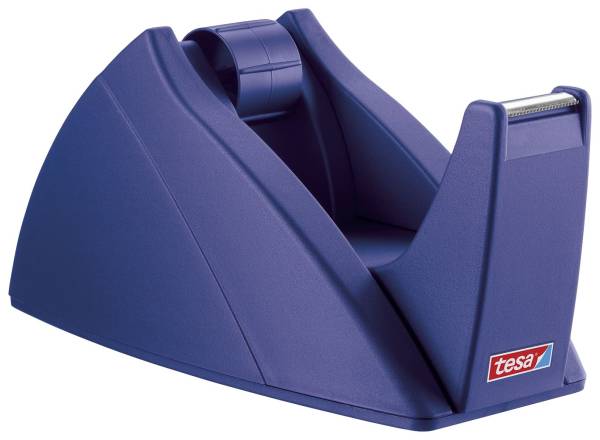 Tischabroller für Klebefilm tesa Easy Cut, 33 m x 19 mm, royalblau Abroller®