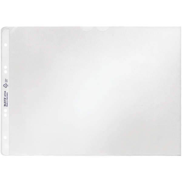 LEITZ Prospekthülle A4 quer genarbt 4724-00-03