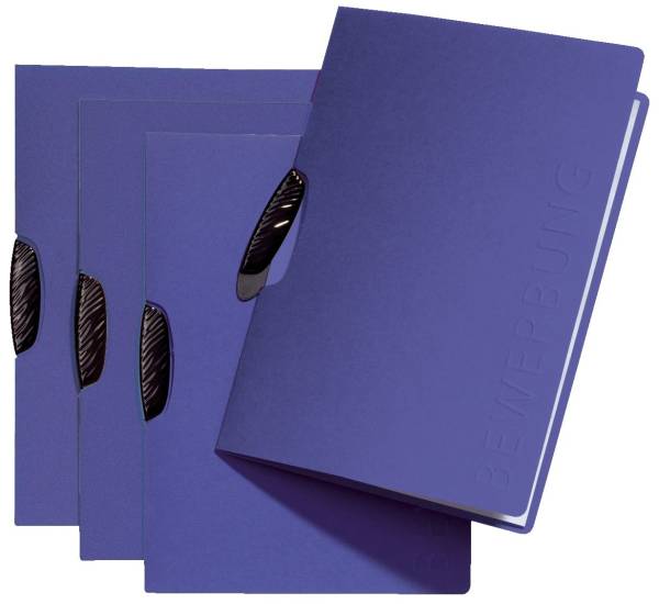 Bewerbungsmappen Swing blau