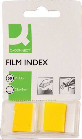 Q-CONNECT Index gelb KF03634 772850