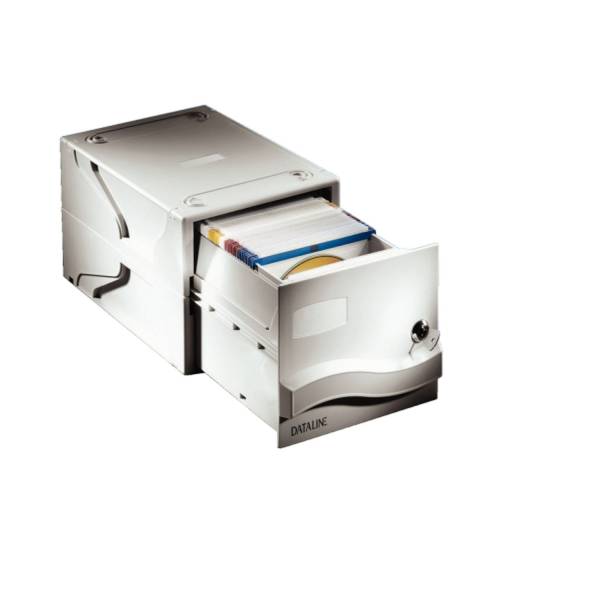 DATALINE CD Schubladenbox hellgrau 67092 für 160 CD