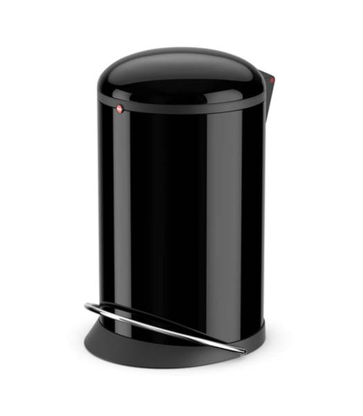 HAILO Tret-Abfalleimer Harmony 12L schwarz 0515-060