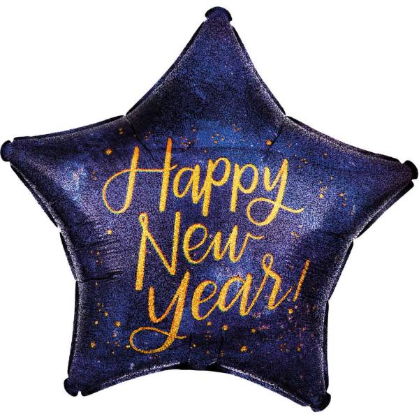 Folienballon Silvester Happy New Year 886101