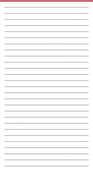 Ersatzeinlage "Kompakt" A6, Notizpapier, liniert, 50 Blatt