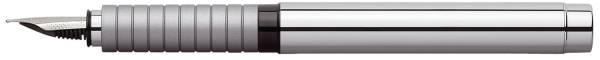 FABER CASTELL Füller Patrone M Essentio Metall 148500 Glanz
