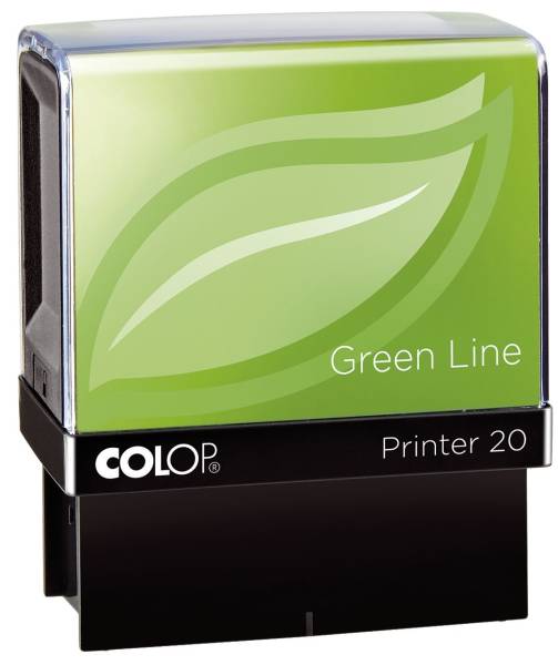 Printer 20 Green Line max 4 Zeilen, 14 x 38 mm
