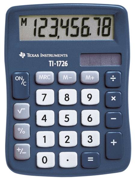 TEXAS INSTRUMENTS Rechner Solar TI-1726 105695