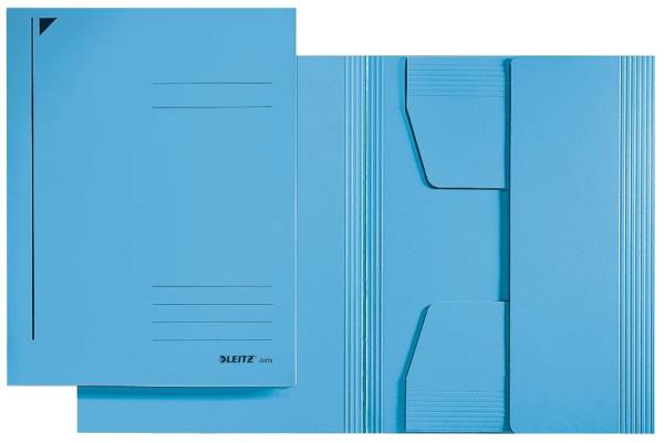 3924 Jurismappe, A4, Colorspankarton 300g, blau