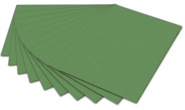 FOLIA Fotokarton A4 moosgrün 614/50 53 300g