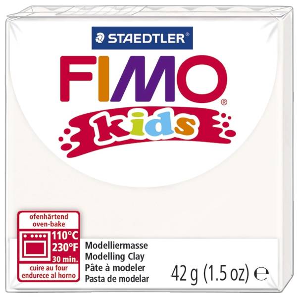Modelliermasse Fimo weiß