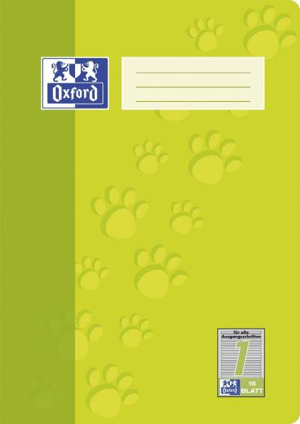 Heft A4 16 Blatt Lineatur 1