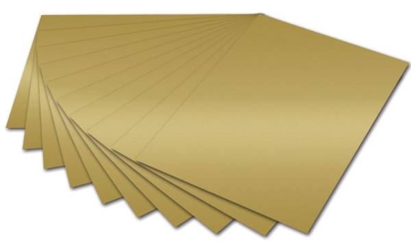 Fotokarton A4, gold glänzend