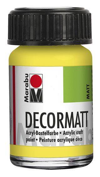 Decormatt Acryl, Zitron 020, 15 ml