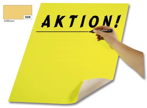 Plakatkarton 48 x 68 cm, hellbraun