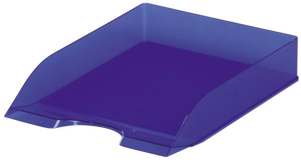 DURABLE Briefkorb A4 transparent/blau 1701673540 BASIC