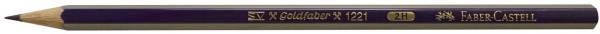 FABER CASTELL Schulbleistift 1221 2H Goldfaber 112512