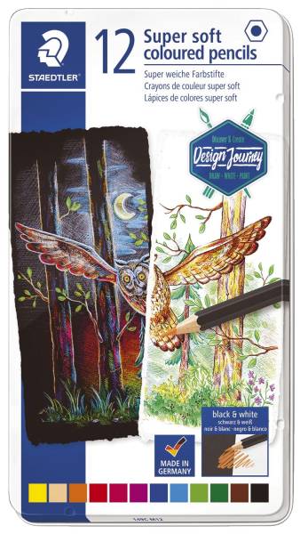 STAEDTLER Farbstifte 12ST Supersoft sortiert 149C M12